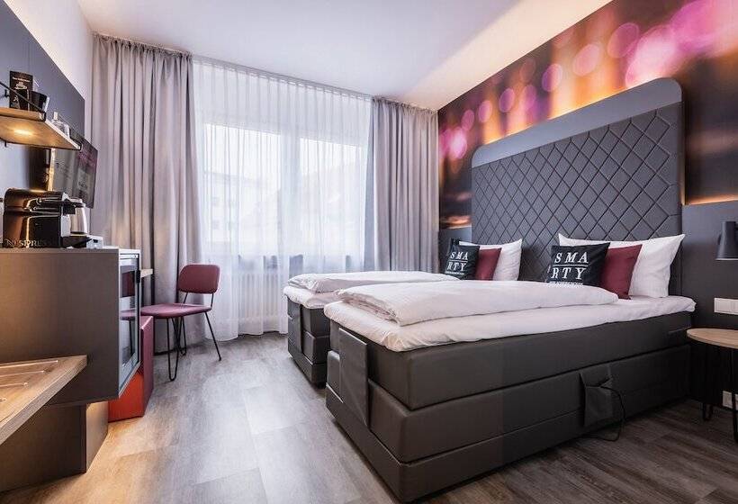 Номер Стандарт, Smarty Hotel Euler Homburg, Saar   Kontaktloser Self Check In
