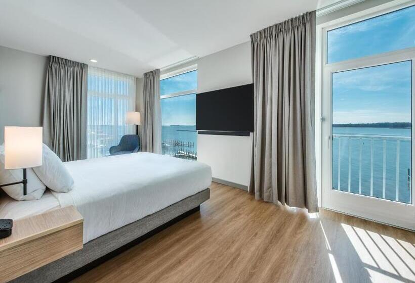 스위트 킹사이즈 침대, Hyatt Place Kent Narrows And Marina