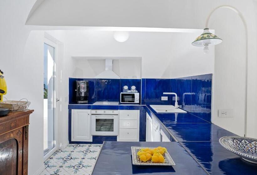 آپارتمان 1 خوابه با چشم‌انداز دریا, Capri Blue Luxury Villa Le Tre Monelle
