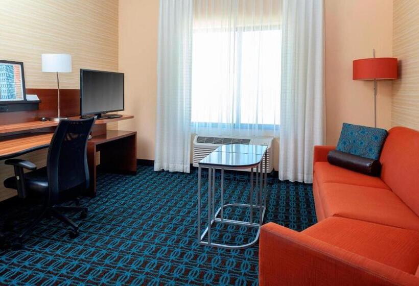 キングサイドベッドのスタンダードワンルーム, Fairfield Inn & Suites By Marriott Alamosa