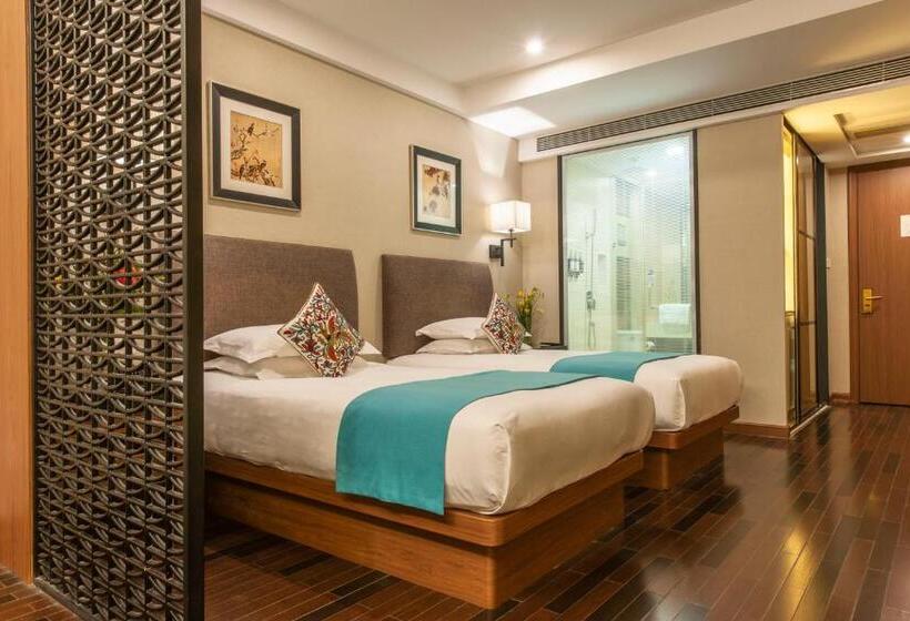 Номер Deluxe, Ssaw Boutique Hotel Hefei Intime Centre