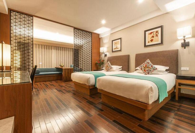 Номер Deluxe, Ssaw Boutique Hotel Hefei Intime Centre
