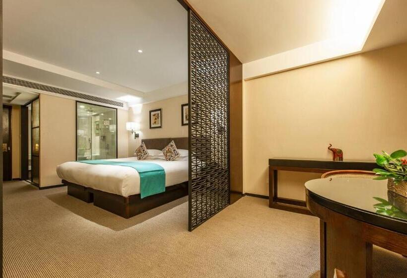 Номер Deluxe Одноместный, Ssaw Boutique Hotel Hefei Intime Centre