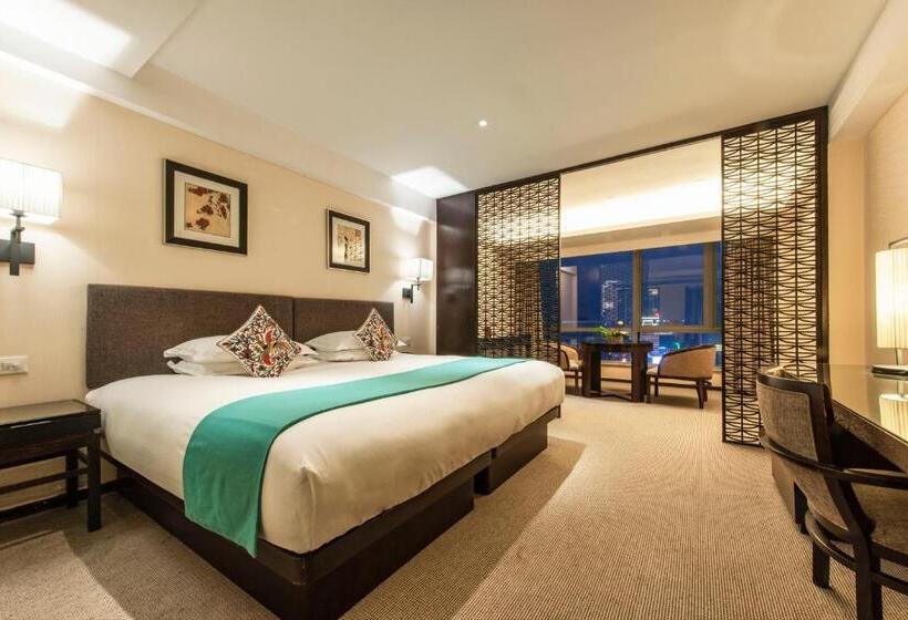 Номер Deluxe Одноместный, Ssaw Boutique Hotel Hefei Intime Centre