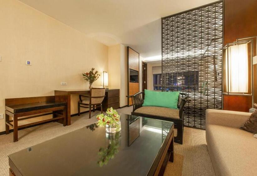 Номер Deluxe Одноместный, Ssaw Boutique Hotel Hefei Intime Centre