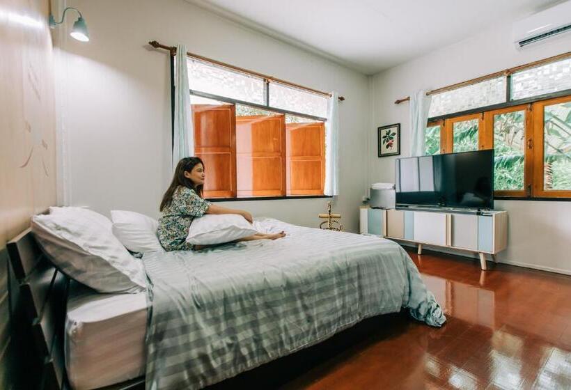 패밀리 룸, Banya Bnb ที่พักบ้านย่าบีแอนด์บี เมืองประจวบฯ