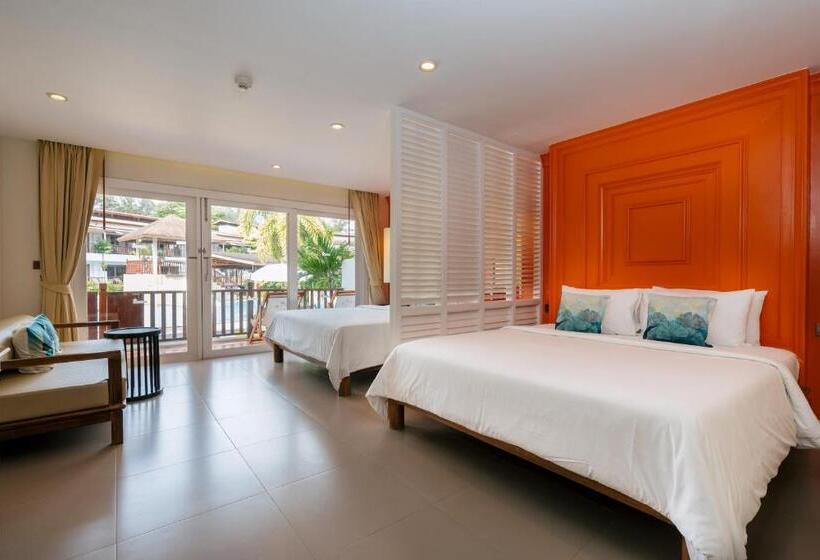 اتاق استاندارد با چشم‌انداز استخر, Arinara Beach Resort Phuket   Sha Extra Plus