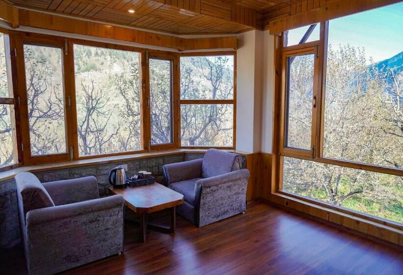 스탠다드 룸 산 전망, Amarys Boutique Stays Manali