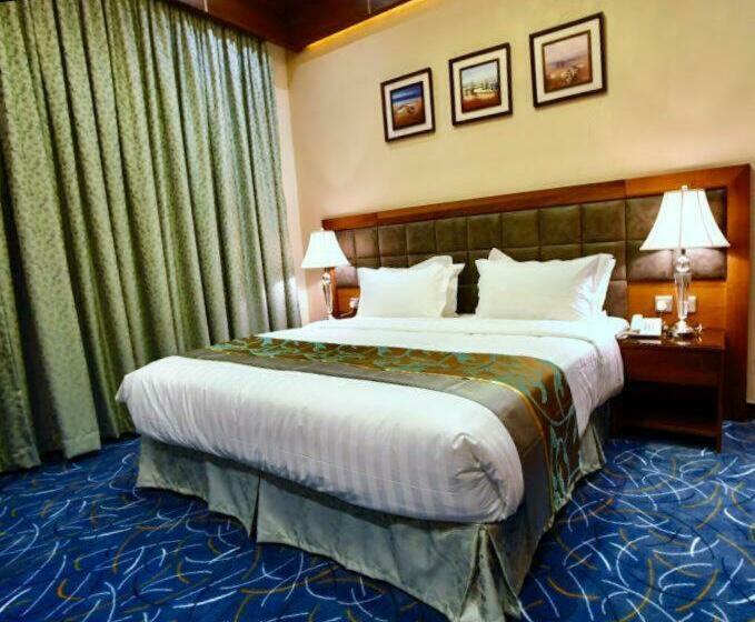 带大床的豪华间, Celine Home Serviced Apartment Al Malqa