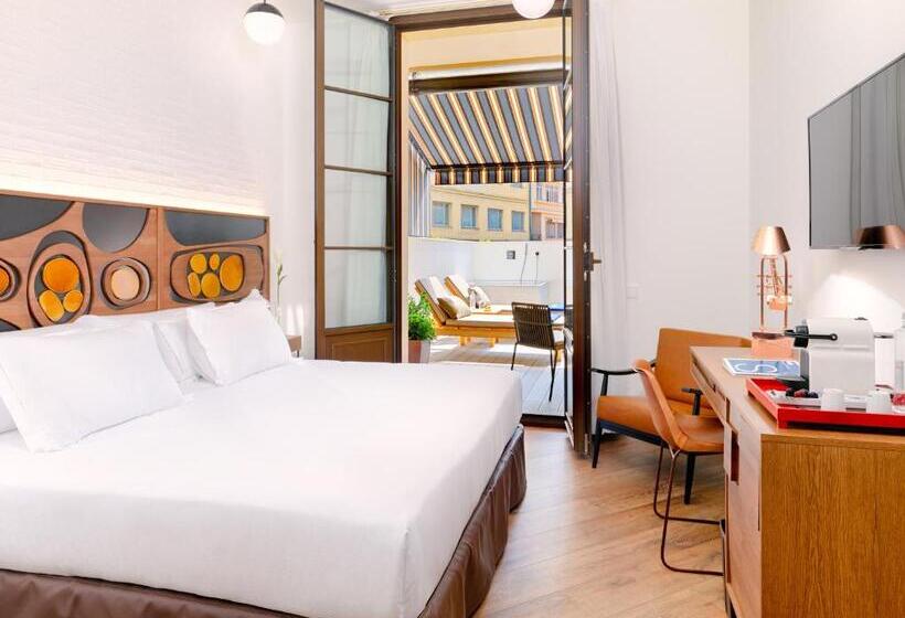 Habitación Deluxe con Terraza, H10 Metropolitan 4* Sup