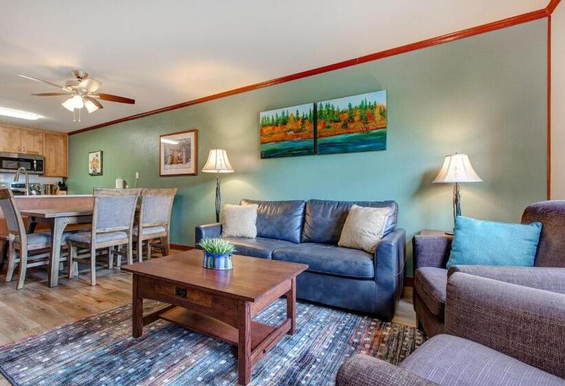 Апартаменты 1 Спальня, Powderhorn Lodge 223: Pennyroyal Suite