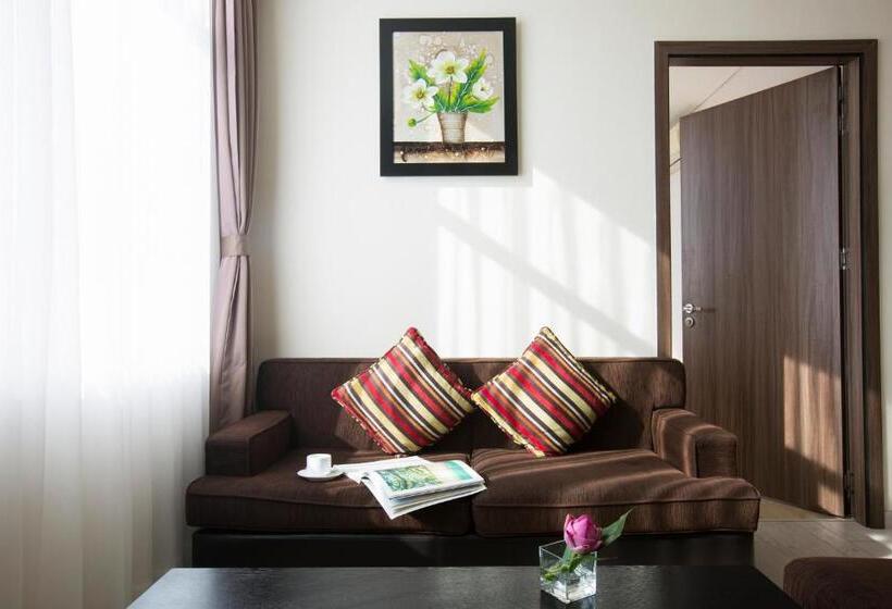 Apartamento 1 Dormitório, êmm Hotel Saigon