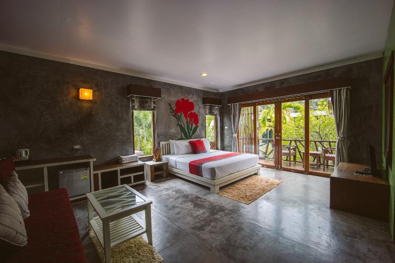 디럭스 룸, Sairee Hut Resort Koh Tao