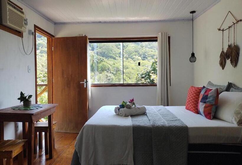 اتاق استاندارد با بالکن, Suites Casa Do Indio Jungle, A Melhor Vista Da Floresta