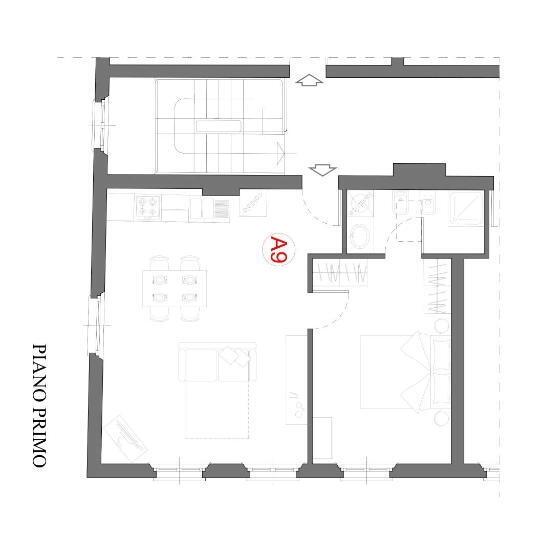 آپارتمان 1 خوابه, Residence Antico Borgo