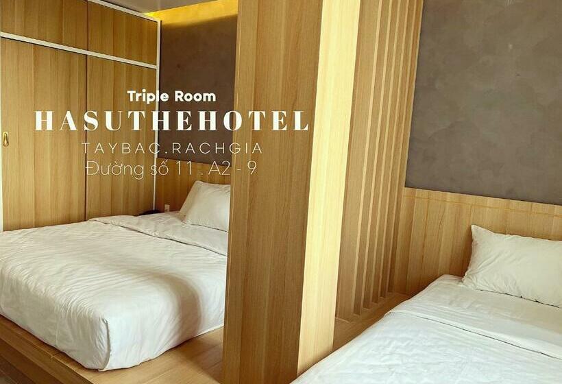 اتاق استاندارد سه نفره, Hasu The Hotel   Rach Gia