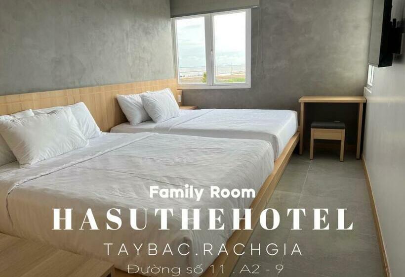 اتاق استاندارد چهار تخته, Hasu The Hotel   Rach Gia