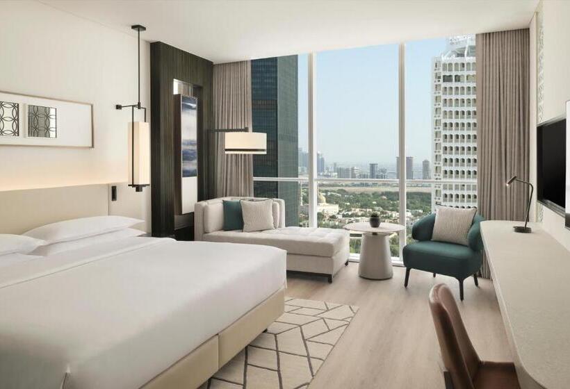Номер Клуб Кровать Кинг, Sheraton Grand Hotel, Dubai