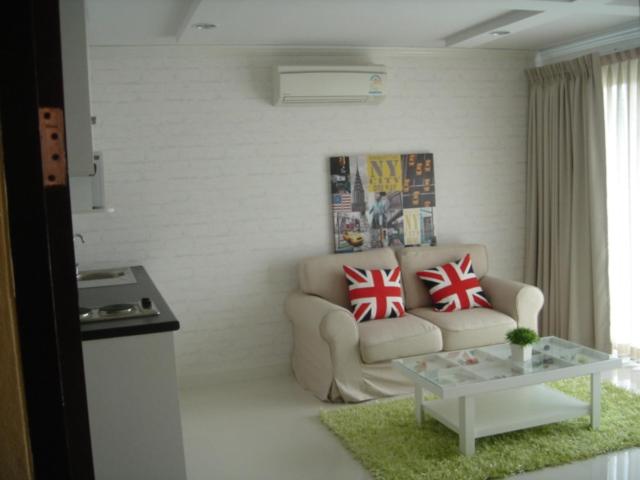آپارتمان 1 خوابه با چشم‌انداز, Huahinbluesky Condominium