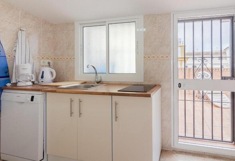 침실 1개 테라스 아파트, Hostal Luna De Nerja
