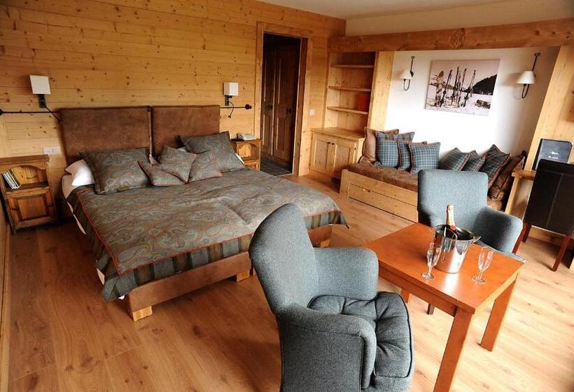 Standard Værelse Bjergudsigt, Le Chalet De Flore