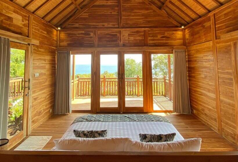 Номер Deluxe Вид на Море, Kertasari Lodge