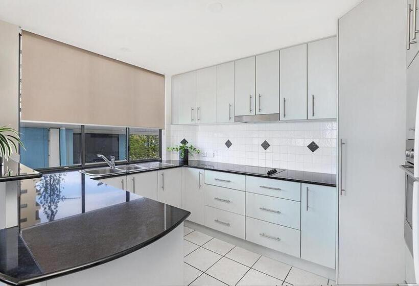 침실 3개 바다 전망 아파트, Meridian Alex Beach Apartments
