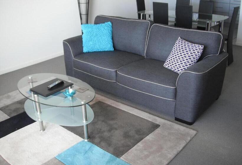 2침실 디럭스 아파트 바다 전망, Meridian Alex Beach Apartments