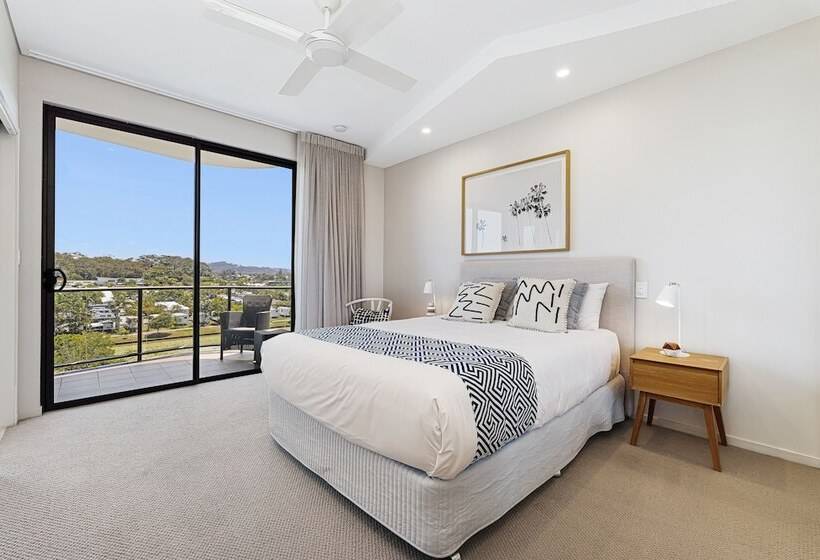 1침실 펜트하우스 아파트, Meridian Alex Beach Apartments