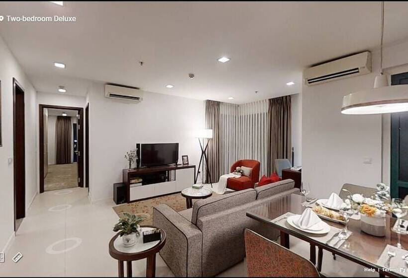 آپارتمان لوکس 2 خوابه, Somerset Central Td Hai Phong City