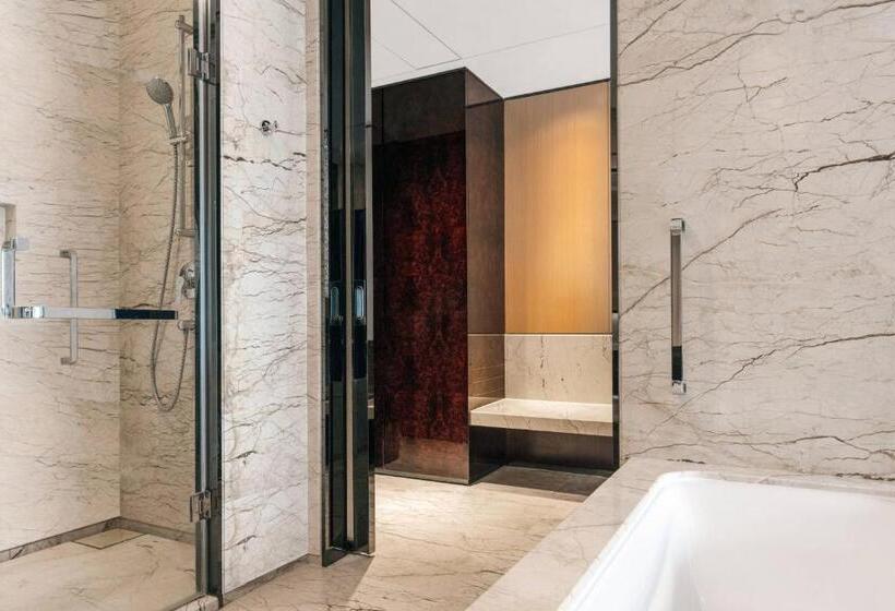 اتاق دلوکس با تخت کینگ و چشم‌انداز شهر, Shunde Marriott