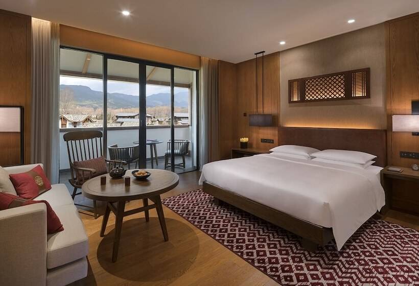 Номер Стандарт Двуспальная Кровать, Jinmao Purelax Lijiang, The Unbound Collection By Hyatt