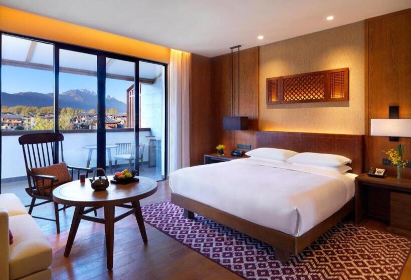 Стандартный Номер Кровать Кинг, Jinmao Purelax Lijiang, The Unbound Collection By Hyatt