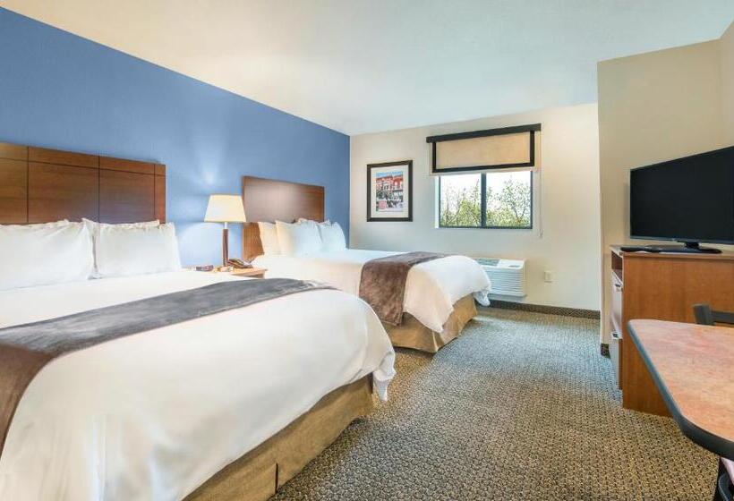 장애인을 위한 퀸사이즈 스탠다드 룸, My Place Hotel Bismarck, Nd