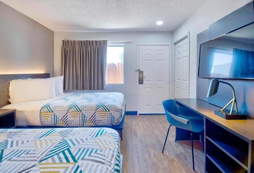 장애인을 위한 스탠다드 룸, Motel 6vallejo, Ca  Six Flags West
