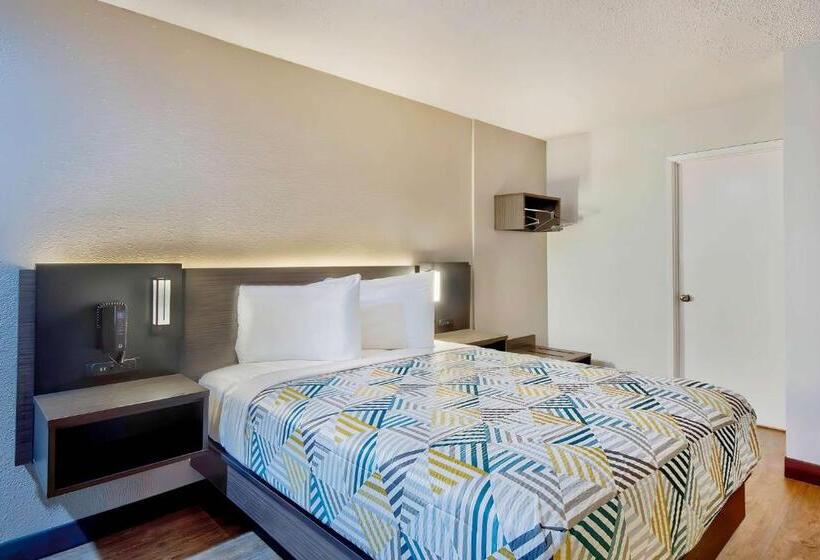 장애인을 위한 스탠다드 룸, Motel 6vallejo, Ca  Six Flags West