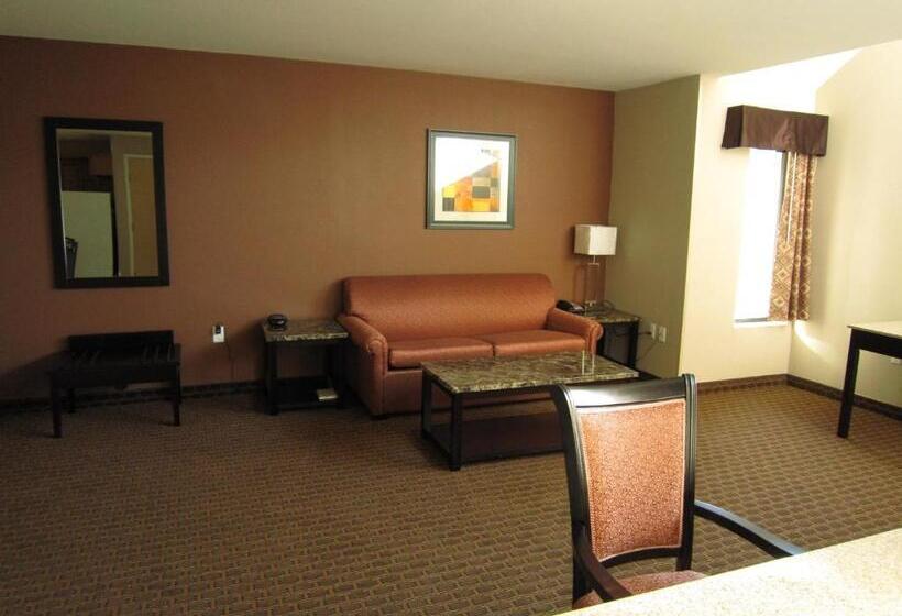 스위트 킹사이즈 침대, Red Carpet Inn And Suites Monmouth Junction