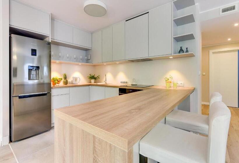 Апартаменты Deluxe 2 Спальни, Lapwing Residence Sopot