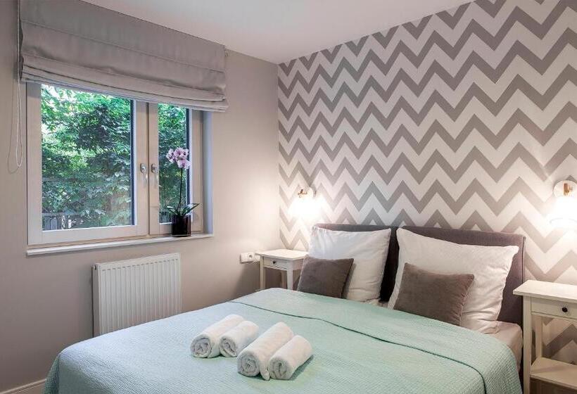 Апартаменты 1 Спальня Нижний Этаж, Lapwing Residence Sopot