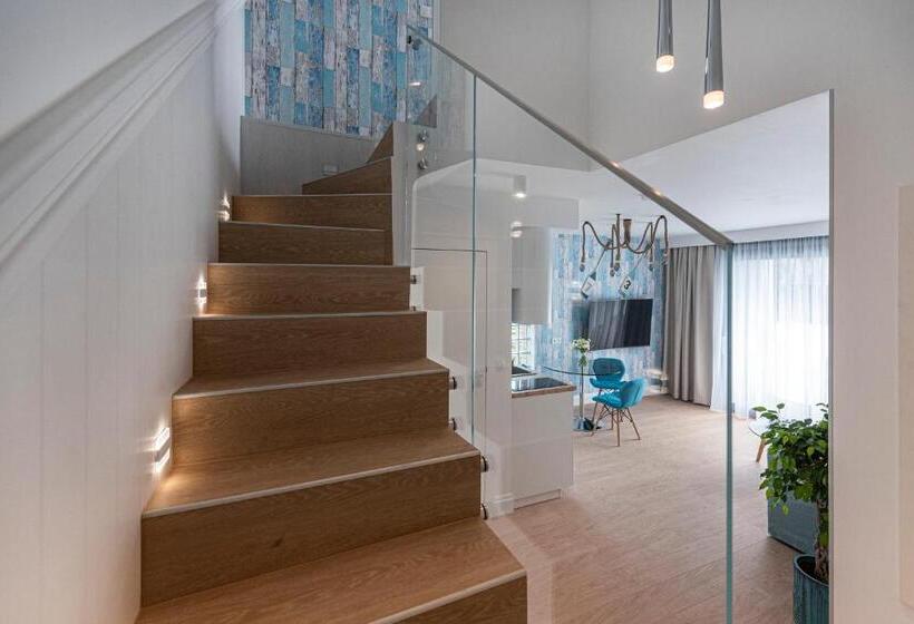 Апартаменты Дюплекс 1 Спальня, Lapwing Residence Sopot