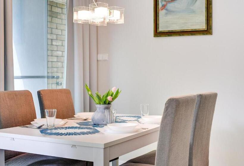 Апартаменты Deluxe 2 Спальни, Lapwing Residence Sopot
