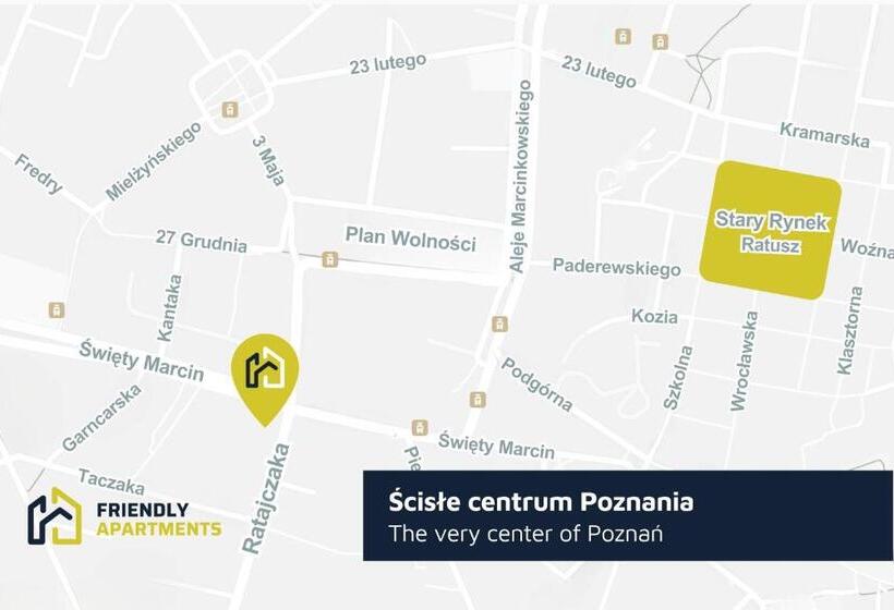 Номер Стандарт, Serenity Residence   Old Town Poznan By Friendly Apartments