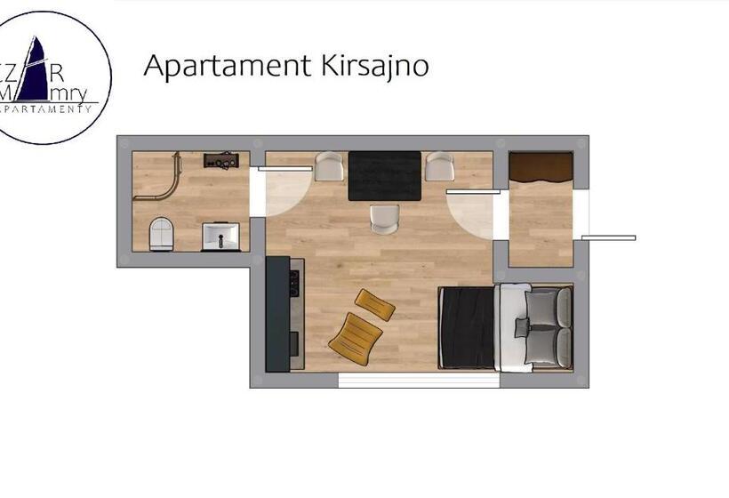 Стандартный Номер Кровать Кинг, Czar Mamry Apartamenty