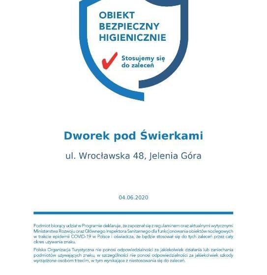 Номер Стандарт, Dworek Pod świerkami