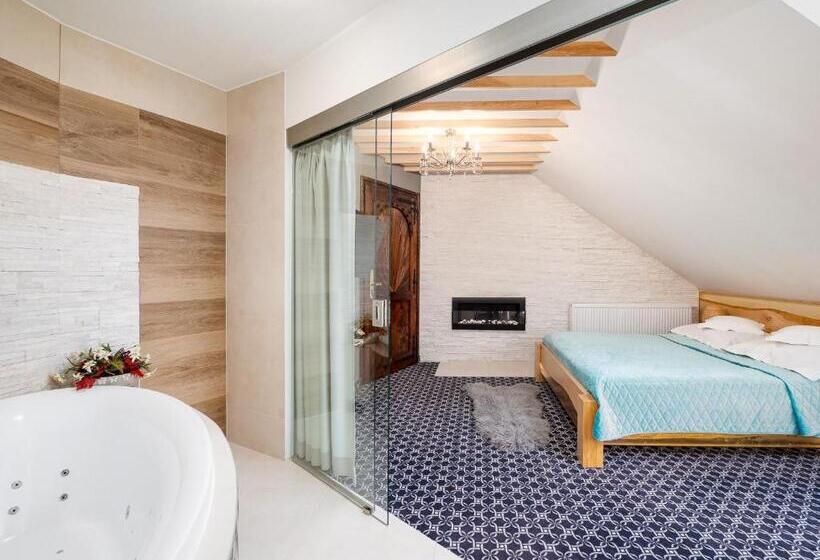 Номер Deluxe с Гидромассажем, Eco Villa Grand Karpatia Ski&spa