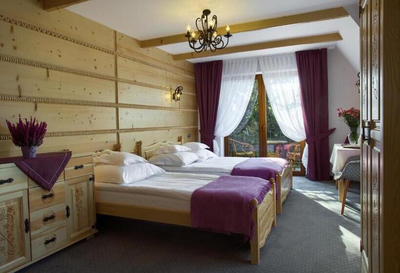 Трехместный Номер Стандарт с Балконом, Eco Villa Grand Karpatia Ski&spa