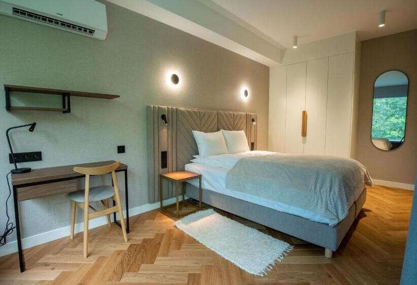 带1个卧室的高级公寓, Enklawa Białowieska Forest & Spa