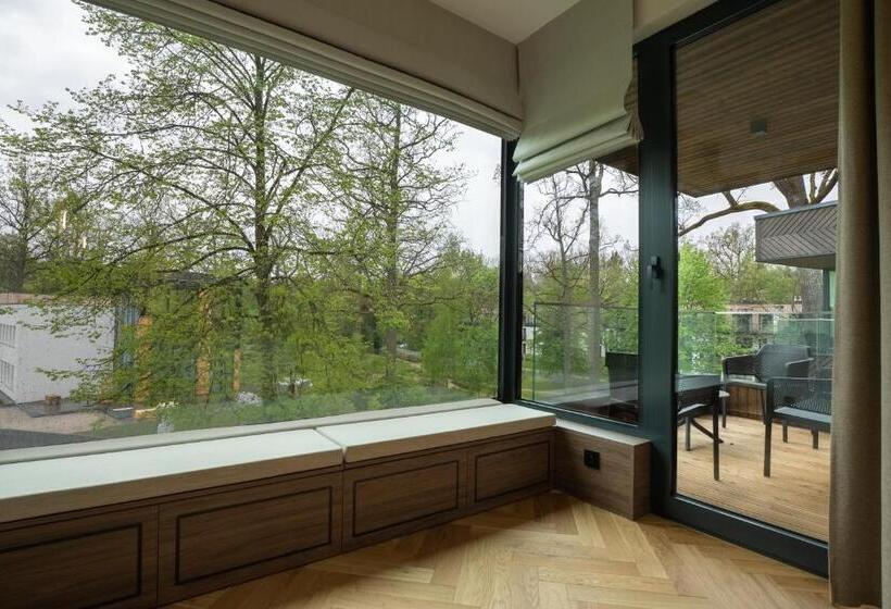 带1个卧室的豪华公寓, Enklawa Białowieska Forest & Spa