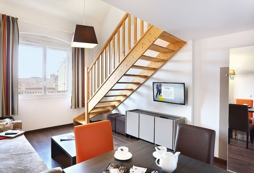 Апартаменты 2 Спальни, Odalys City Toulouse Colombélie