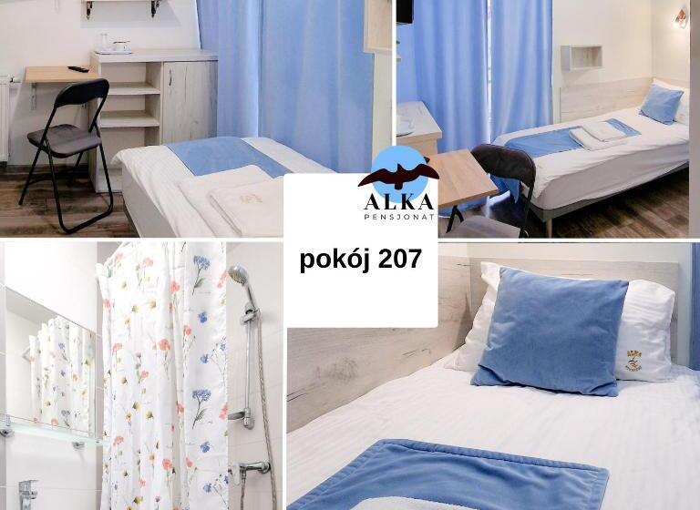 Quarto Individual Basic, Pensjonat Alka